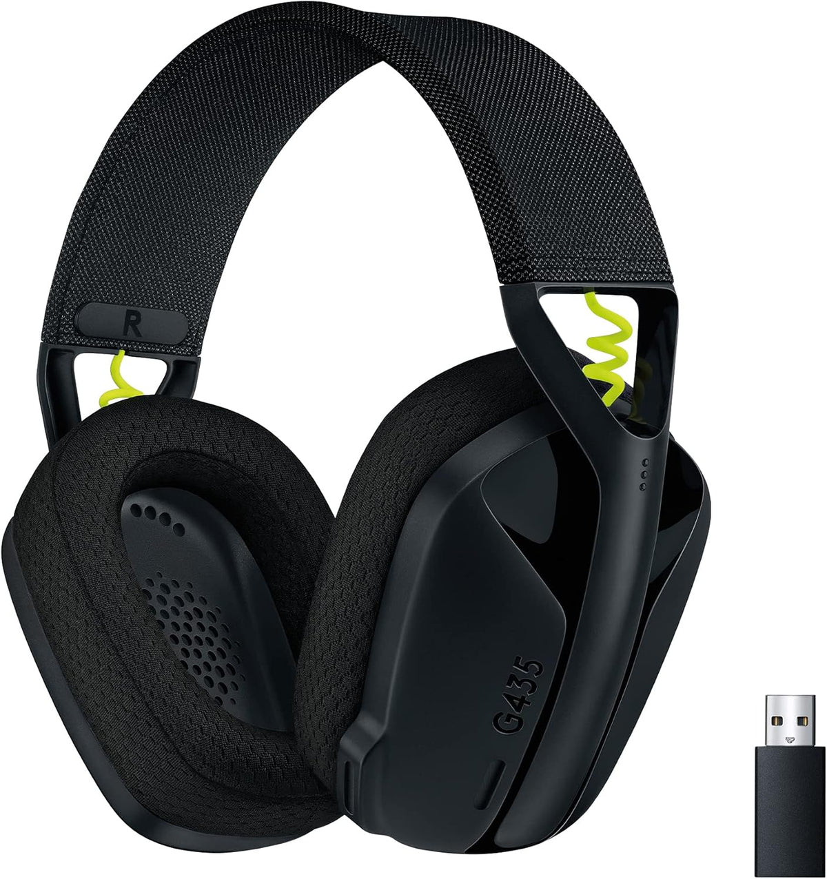 Logitech G435 LIGHTSPEED Wireless Gaming Headset - Dual Wireless, 40mm Drivers, 18hr Battery UAE | Dubai, Abu Dhabi, Sharjah, Ajman, Fujairah, RAK, UAQ