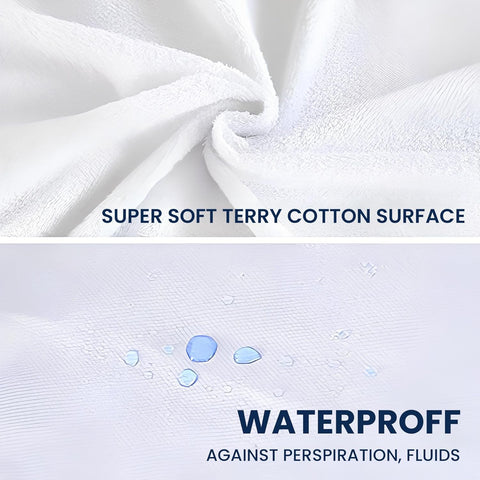 INFINI HOMES 200x200 Waterproof Mattress Protector Cover – Breathable | UAE