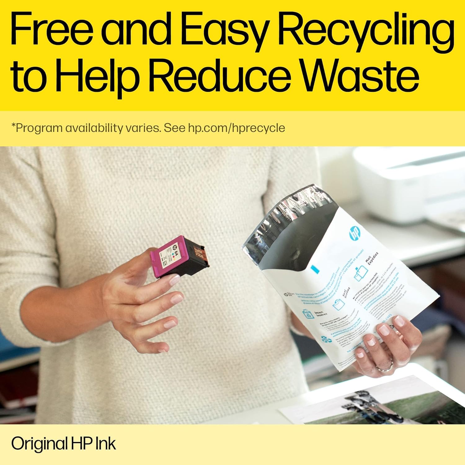 HP 953XL Magenta Ink Cartridge High Yield - Original HP F6U17AE for UAE