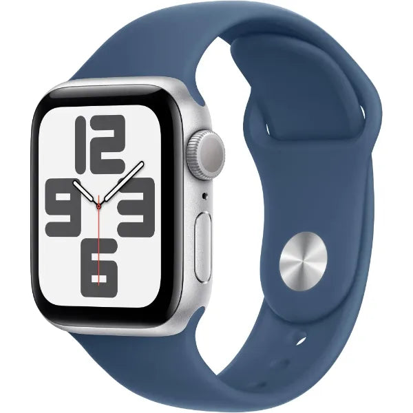 Apple Watch SE 2nd Gen 2024 GPS Aluminum Case Midnight Sport Band | UAE Stock | Dubai Abu Dhabi Sharjah Ajman Fujairah RAK UAQ Denim