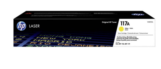 HP 117A Yellow Toner Cartridge W2072A - UAE Wide Delivery | Dubai Abu Dhabi Sharjah