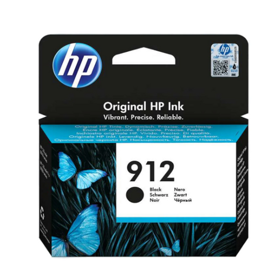 HP 912 Black Ink Cartridge 3YL80AE - Original HP Ink UAE | Dubai Abu Dhabi Sharjah