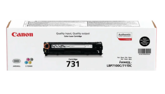 Canon 731 Black Toner Cartridge 6272B002 | UAE Delivery to Dubai, Abu Dhabi & All Emirates