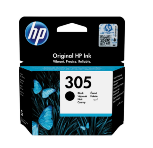 HP 305 Black Ink Cartridge 3YM61AE