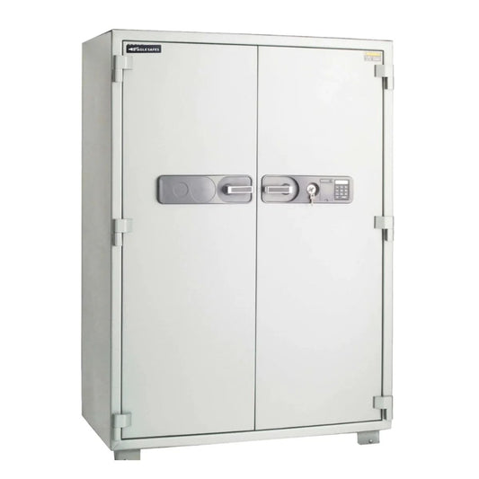 Eagle ES-700 Fire-Resistant Safe Cabinet – Grey, Digital + Key Lock System