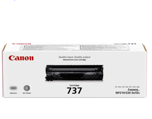 Canon 737 Black Toner Cartridge 9435B002 | UAE Wide Delivery | Dubai Abu Dhabi Sharjah