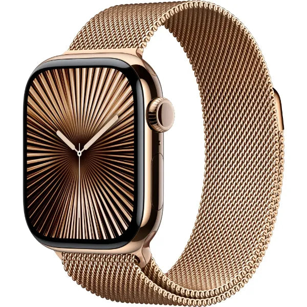 Apple Watch Series 10 42mm GPS + Cellular Titanium Case with Milanese Loop | UAE Stock | Dubai Abu Dhabi Sharjah Ajman Fujairah RAK UAQ