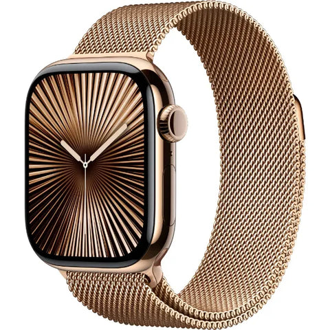 Apple Watch Series 10 42mm GPS + Cellular Titanium Case with Milanese Loop | UAE Stock | Dubai Abu Dhabi Sharjah Ajman Fujairah RAK UAQ