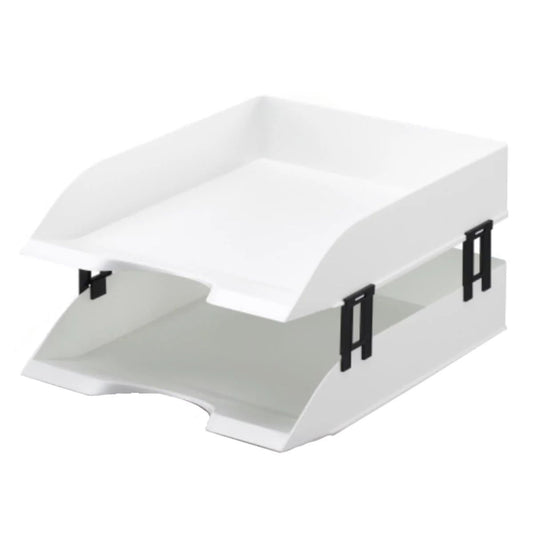 Durable Document Tray Risers UAE - 4 Pack Office Organizer Dubai Abu Dhabi