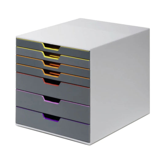 Durable Varicolor 7 File Cabinet - Premium Office Storage Dubai Abu Dhabi UAE