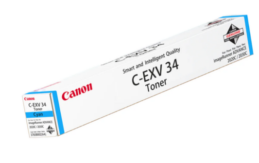 Canon C-EXV 34 Cyan Toner Cartridge UAE | Dubai Abu Dhabi Sharjah Delivery | 3783B002AA