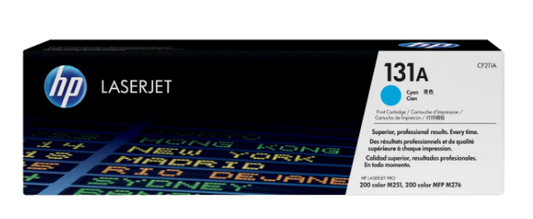 HP 131A Cyan Toner Cartridge CF211A - UAE Delivery to Dubai, Abu Dhabi & All Emirates