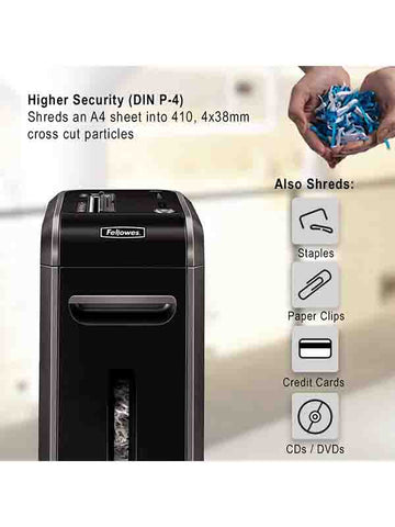 Fellowes PowerShred 99Ci Cross-Cut Shredder UAE | 18-Sheet 4x38mm P-3 Security Paper Shredder with SafeSense - Dubai, Abu Dhabi, Sharjah & All Emirates