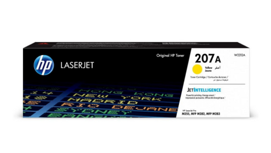 HP 207A Yellow Toner Cartridge W2212A