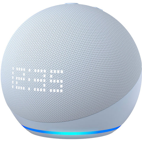 Amazon Echo Dot 5th Gen Smart Speaker with Clock UAE | Dubai Abu Dhabi Sharjah Ajman Fujairah RAK UAQ | UAE-Wide Delivery Cloud Blue
