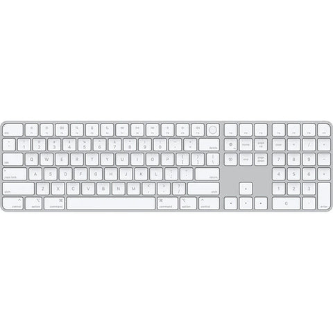 Apple Magic Keyboard with Touch ID & Numeric Keypad - UAE Stock | Dubai, Abu Dhabi Delivery Silver