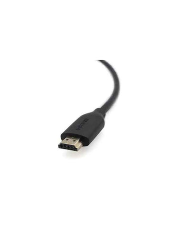 Belkin Gold-Plated High-Speed HDMI Cable 4K Ethernet 2M Black | UAE Stock Dubai Abu Dhabi Sharjah