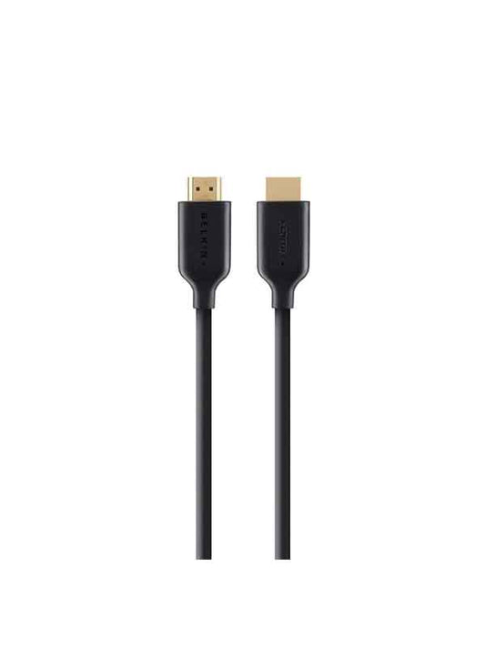 Belkin Gold-Plated High-Speed HDMI Cable 4K Ethernet 2M Black | UAE Stock Dubai Abu Dhabi Sharjah