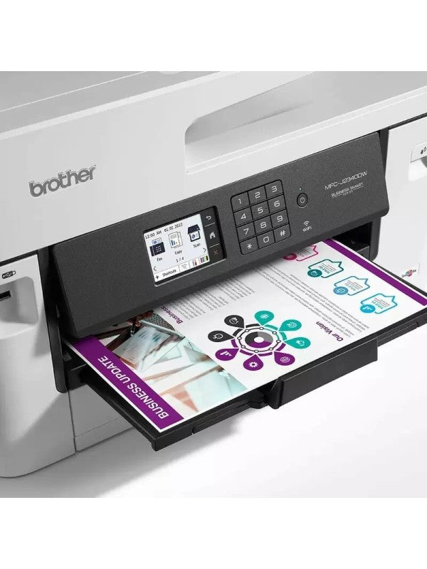 Brother MFC-J2340DW A3 Multifunction Business Inkjet Printer UAE - Wireless All-in-One Printer Scanner Copier Fax | Dubai Abu Dhabi Sharjah Ajman Umm Al Quwain Ras Al Khaimah Fujairah