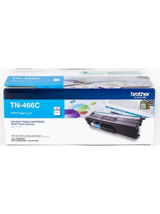 Brother TN-466 Cyan High Yield Toner Cartridge - UAE Wide Delivery | Dubai Abu Dhabi Sharjah Ajman Fujairah Ras Al Khaimah Umm Al Quwain