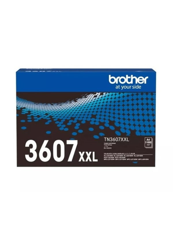 Brother TN3607XXL High Yield Black Toner Cartridge - 11000 Pages | Dubai Abu Dhabi Sharjah Ajman Umm Al Quwain Ras Al Khaimah Fujairah