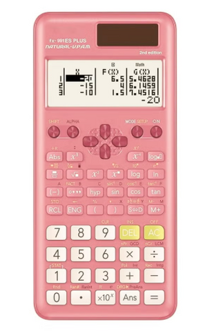 Generic FX-991ES Plus Scientific Calculator Pink - 417 Functions for Students & Engineers UAE