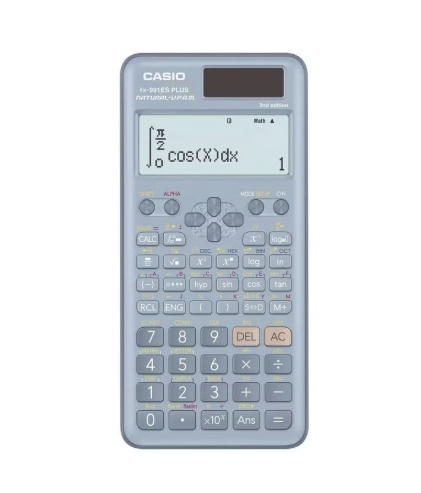 Scientific Calculator Casio FX-991ES Plus 2nd Edition - 417 Functions for Students & Engineers UAE
