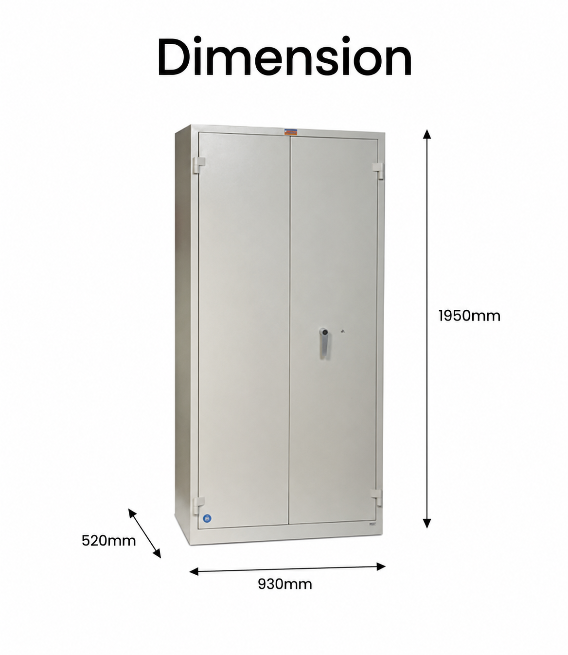 Valberg Brand Mauer 1993 KL Fire Resistant Safe Cabinet | Key Lock | UAE Delivery