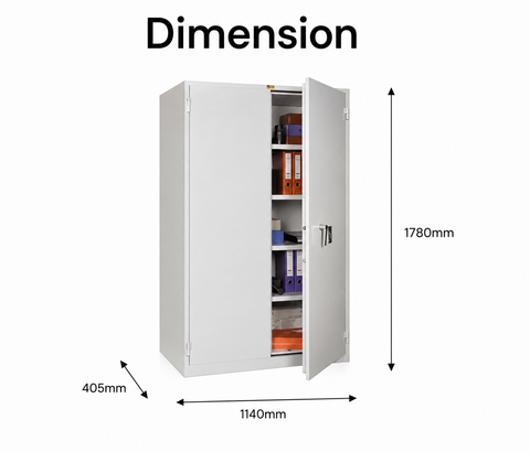 Valberg BM 1951 EL Digital Lock Two-Door Safe | Fire & Burglary Resistant | UAE