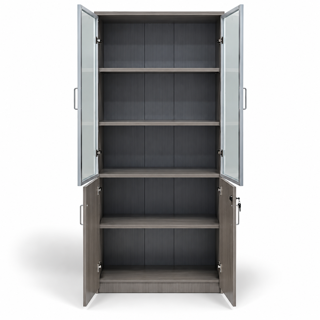 Melamine 2 Door Book Cabinet IH-A2D | Dubai & UAE