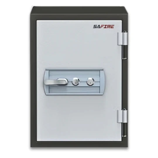 SAFIRE Fire Resistant Safe FR 30 Vertical | 2 Key Locks | 60-Min Fire Protection