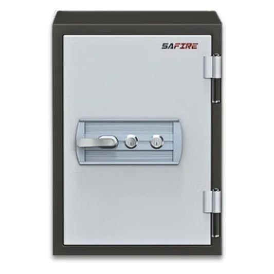 SAFIRE Fire Resistant Safe FR 30 Vertical | 2 Key Locks | 60-Min Fire Protection