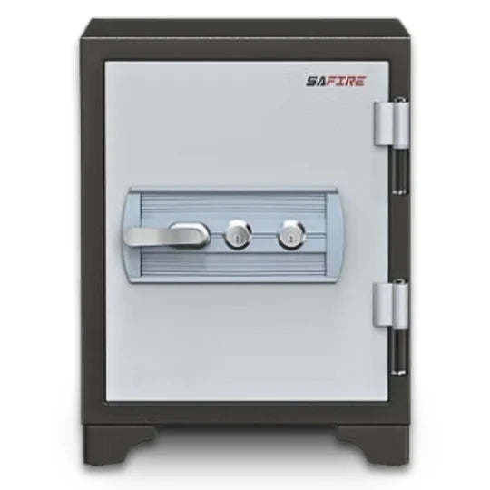 SAFIRE FR 445 49L Fire Resistant Safe with 2 Key Locks – Front View | Buy Security Safe in UAE