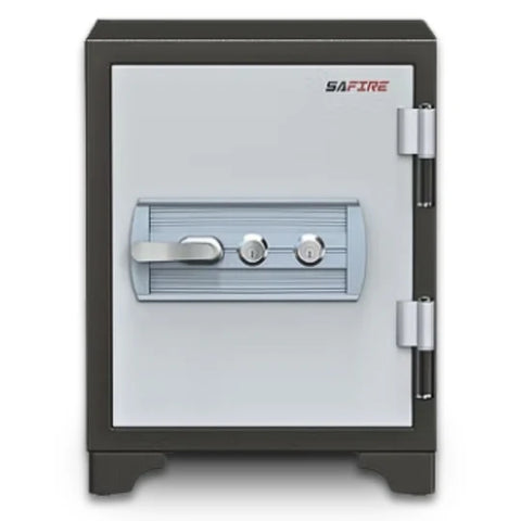 SAFIRE FR 445 49L Fire Resistant Safe with 2 Key Locks – Front View | Buy Security Safe in UAE