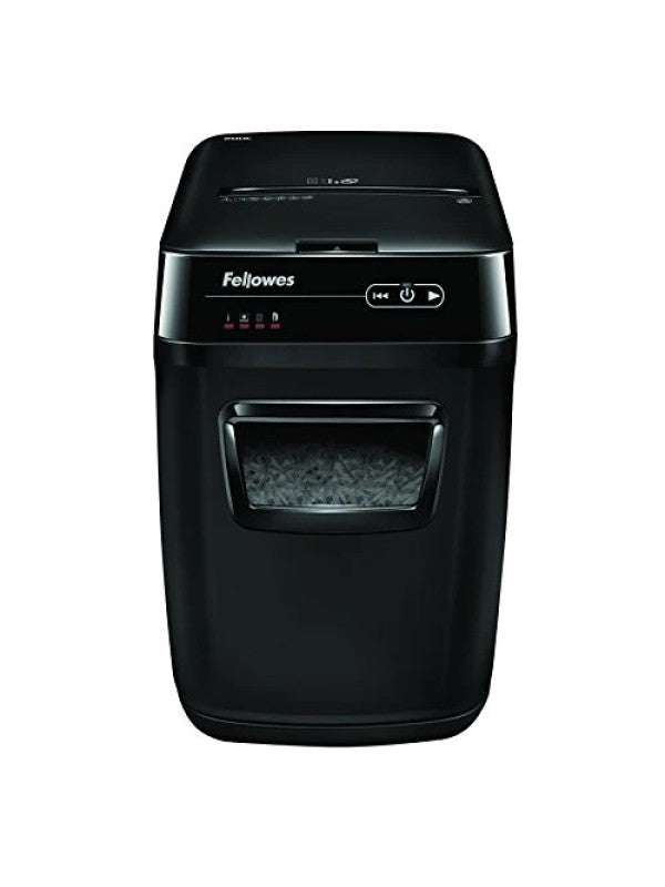 Fellowes AutoMax 200C Cross-Cut Shredder UAE | Auto Feed Paper Shredder with Warranty - Dubai, Abu Dhabi & All Emirates