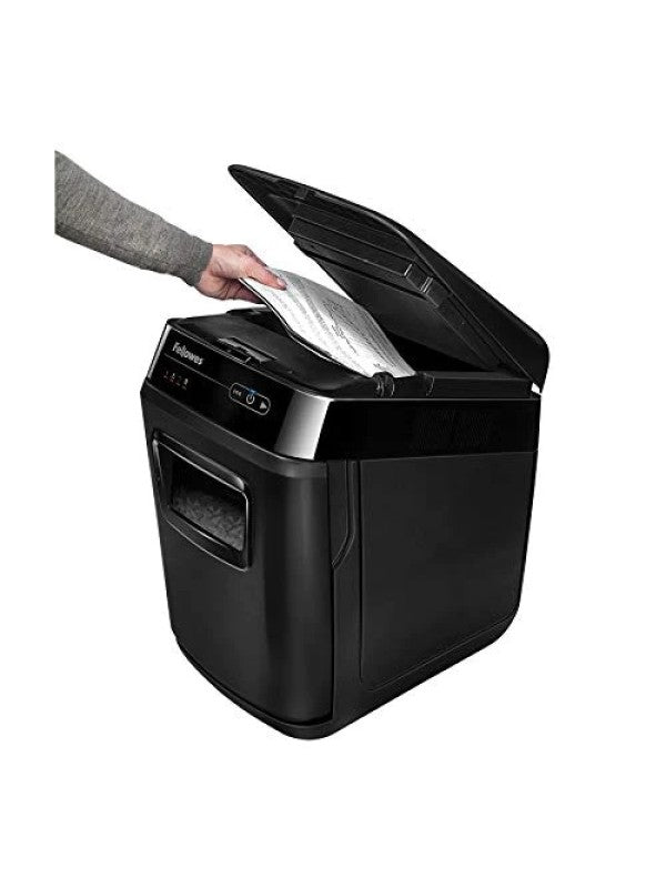 Fellowes AutoMax 200C Cross-Cut Shredder UAE | Auto Feed Paper Shredder with Warranty - Dubai, Abu Dhabi & All Emirates