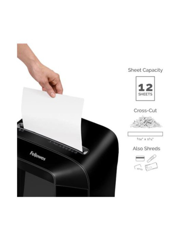 Fellowes LX85 Cross-Cut Shredder UAE | 4x35mm P-3 Security Paper Shredder with Warranty - Dubai, Abu Dhabi, Sharjah & All Emirates