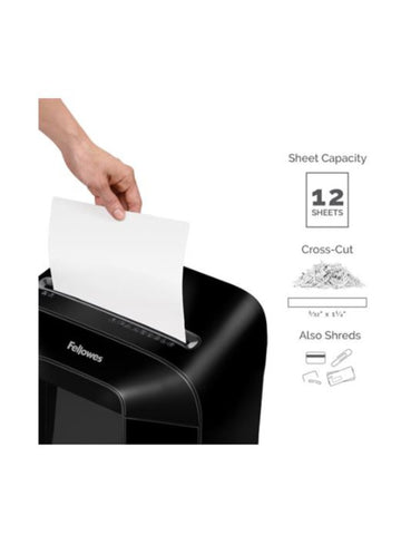 Fellowes LX85 Cross-Cut Shredder UAE | 4x35mm P-3 Security Paper Shredder with Warranty - Dubai, Abu Dhabi, Sharjah & All Emirates