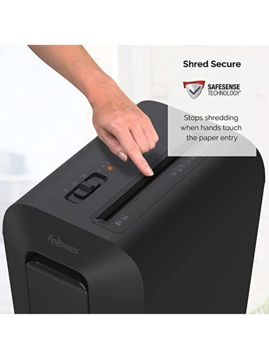 Fellowes LX65 Cross-Cut Paper Shredder UAE | 4x35mm P-3 Security Shredder with Warranty - Dubai, Abu Dhabi, Sharjah & All Emirates