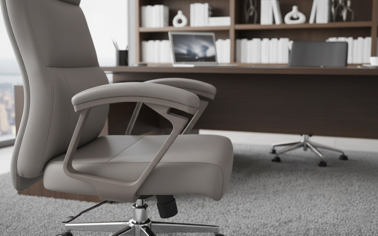 INFINI HOMES Executive Chair UAE - High Back PU Office Chair Dubai Abu Dhabi Sharjah