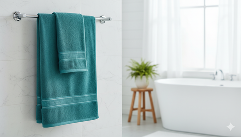 مناشف وجه قطن فوشيا ناعمة - مجموعة 6 قطع 500 جرام الإمارات الشارقة | Soft Fuchsia Cotton Face Towels - 6 Pack 500 GSM UAE Sharjah INFINI HOMES