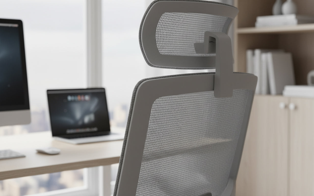 INFINI HOMES 2D Armrest Nylon Base Chair UAE - Model Reo HB BIFMA Certified Dubai Abu Dhabi Sharjah