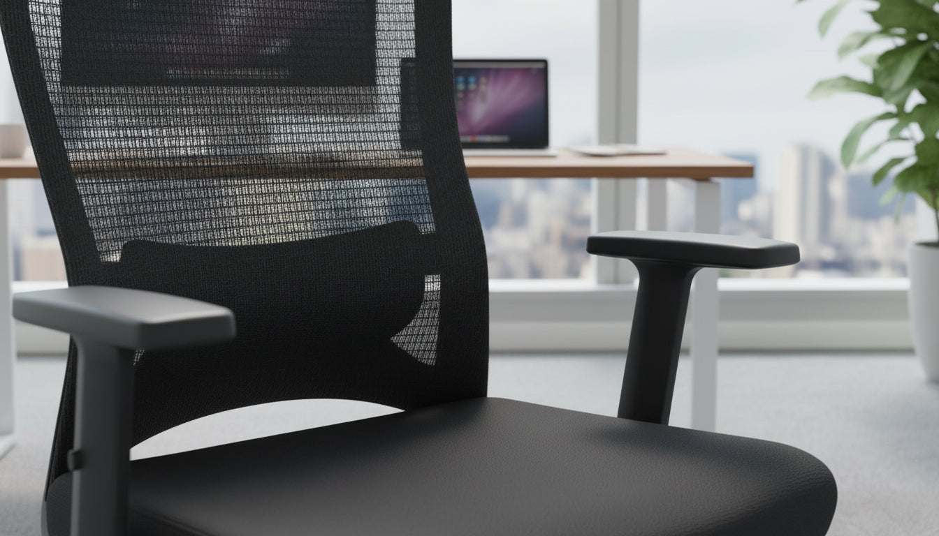 INFINI HOMES Visitors Chair UAE - Model Sammy VC Mid Back Mesh Chrome Frame Dubai Abu Dhabi Sharjah