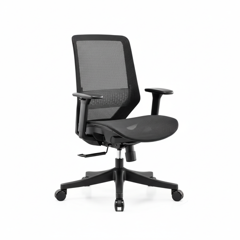 Premium Office Chair Dubai - Ergonomic Mesh Back Chair with Lumbar Support UAE