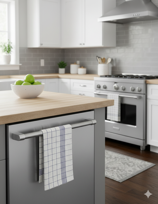 Jumbo Kitchen Towels UAE 60x80cm Pack of 6 | Extra Large Multicolor Dubai Abu Dhabi | INFINI HOMES