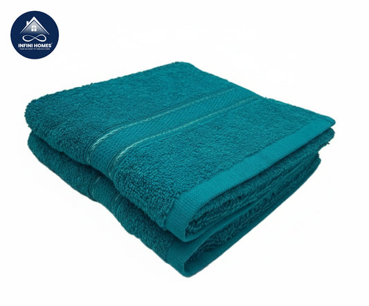 INFINI HOMES Daffodil Premium Hand Towel Set - 100% Cotton Hotel Quality Bath Linen UAE