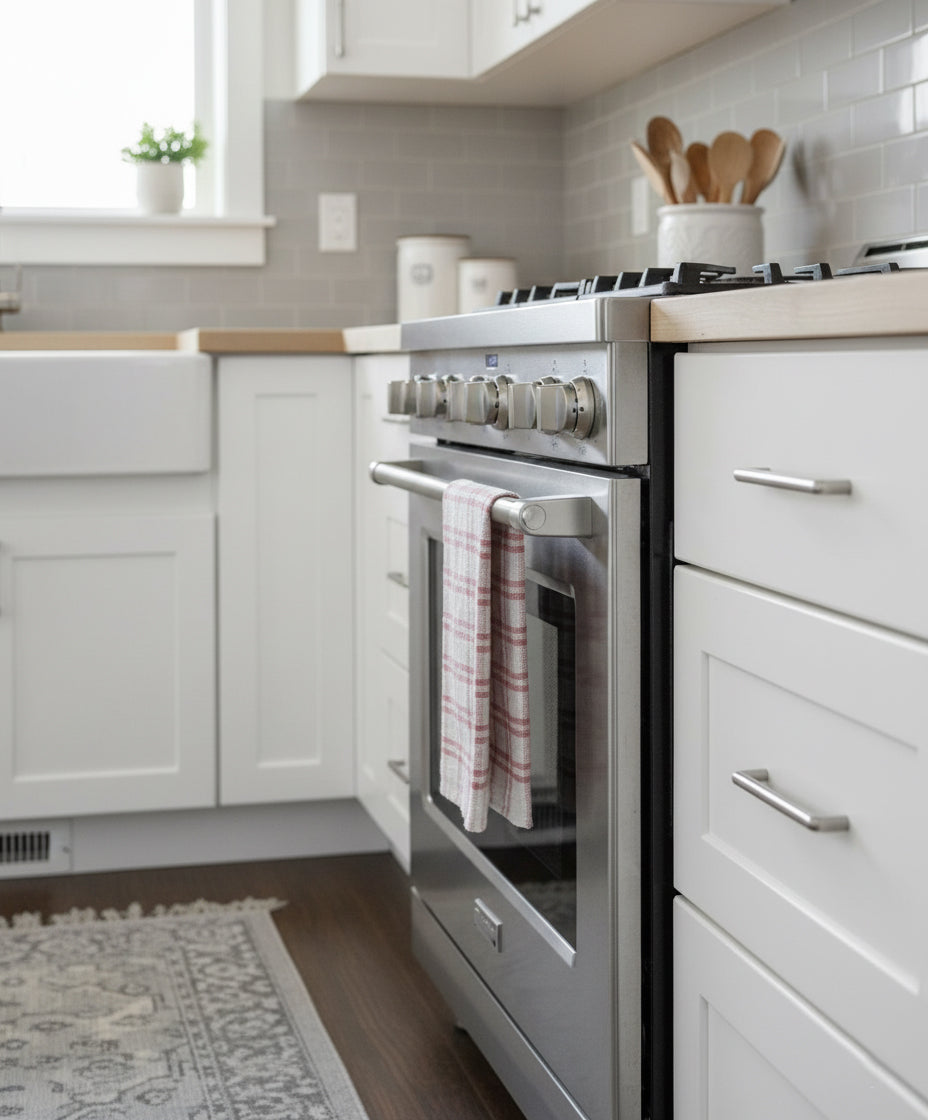 Pink Kitchen Towels UAE | Multi Checks Tea Towels 50x70cm Dubai Abu Dhabi | INFINI HOMES