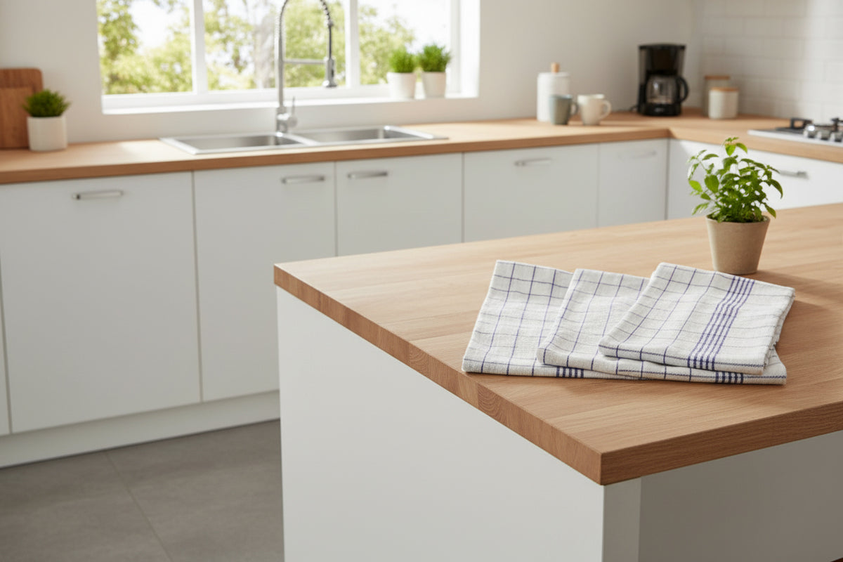 Jumbo Kitchen Towels UAE 60x80cm Pack of 3 | Extra Large Multicolor Dubai Abu Dhabi | INFINI HOMES