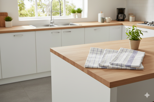 Jumbo Kitchen Towels UAE 60x80cm Pack of 3 | Extra Large Multicolor Dubai Abu Dhabi | INFINI HOMES