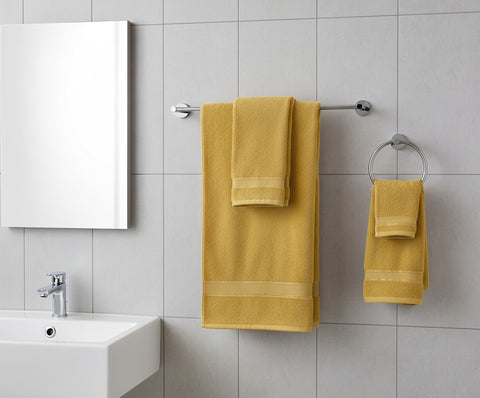 Premium Daffodil Yellow Bath Towel Set UAE | 16 Piece Family Pack Dubai Abu Dhabi